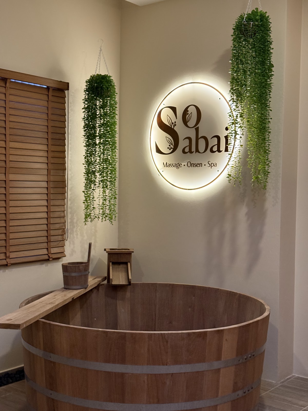 The onsen sanctuary at So Sabai